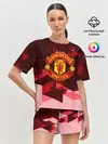 Женская пижама с шортами / Manchester United Abstract