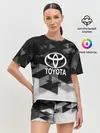 Женская пижама с шортами / Toyota sport geometry