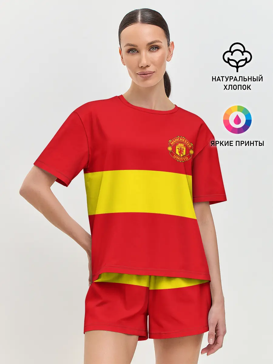 Женская пижама с шортами / Manchester United