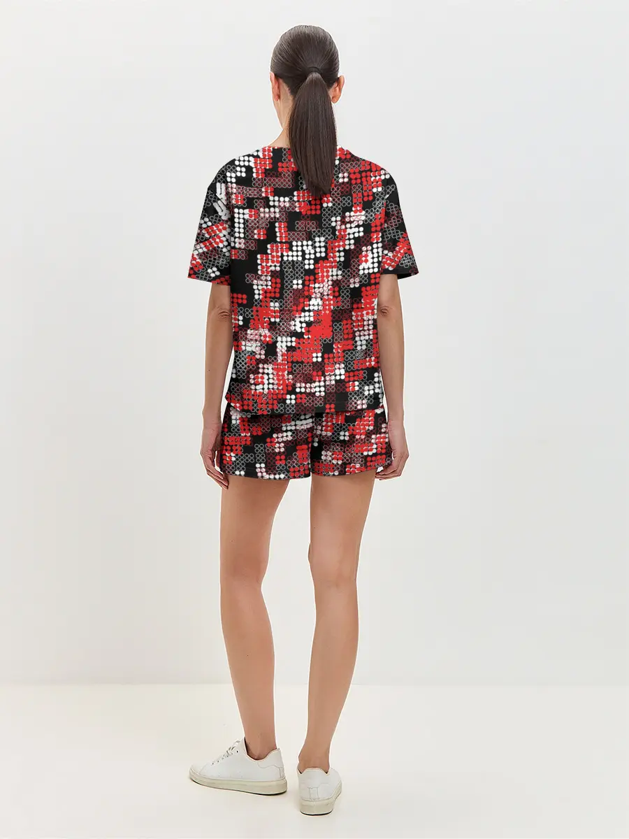 Женская пижама с шортами / Майнкрафт