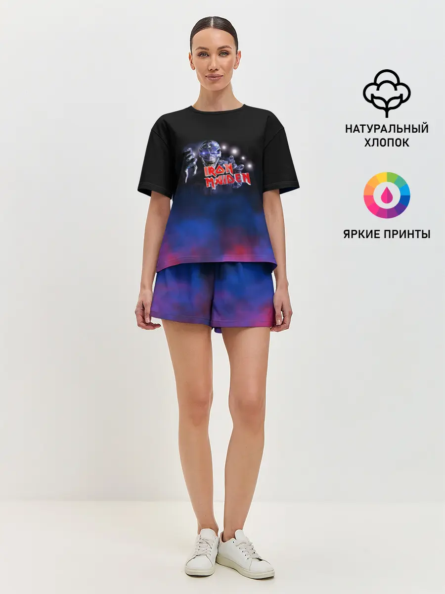Женская пижама с шортами / Iron Maiden