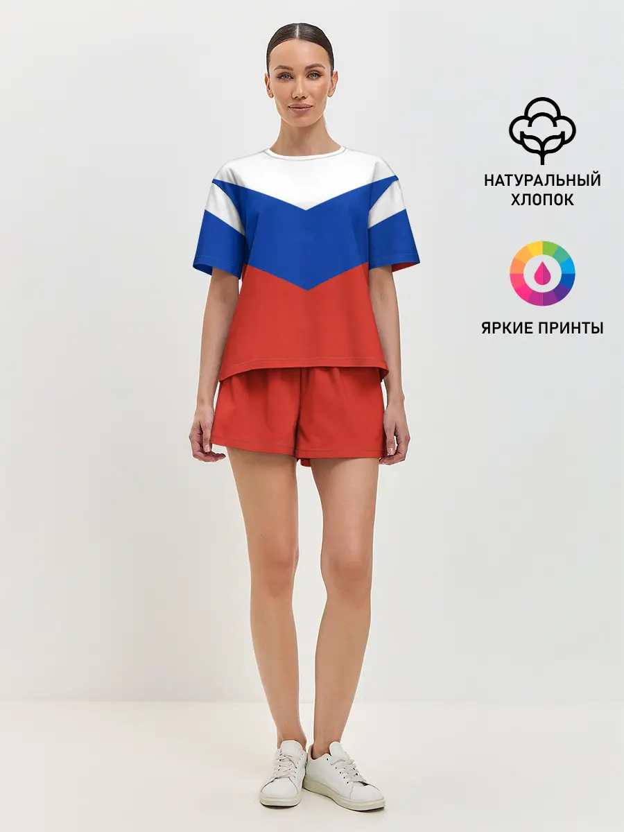 Женская пижама с шортами / Россия