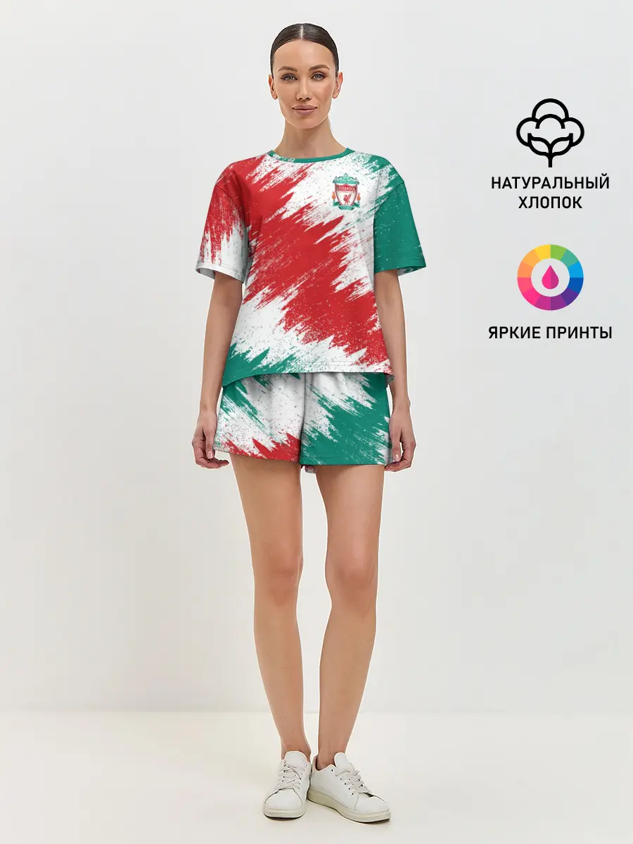 Женская пижама с шортами / FC Liverpool