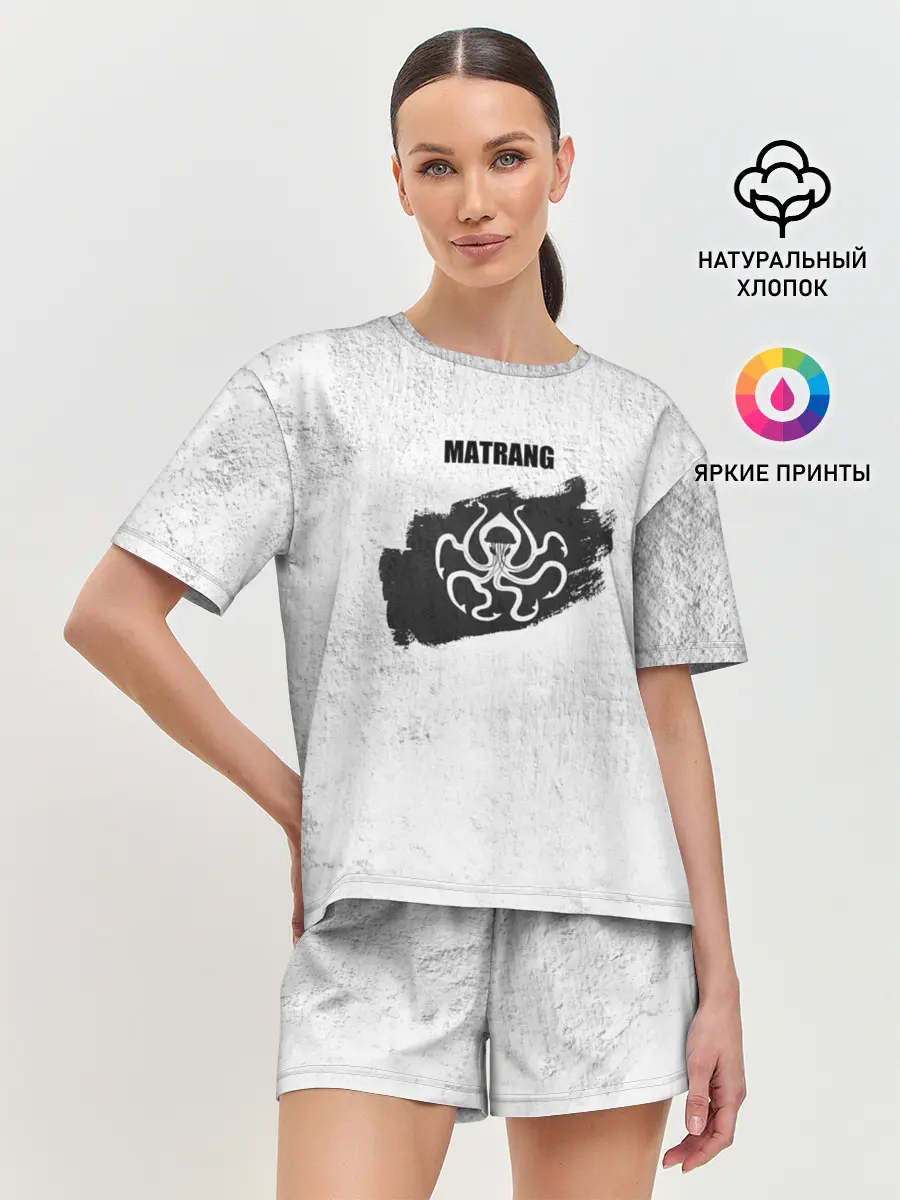 Женская пижама с шортами / Matrang - меduza