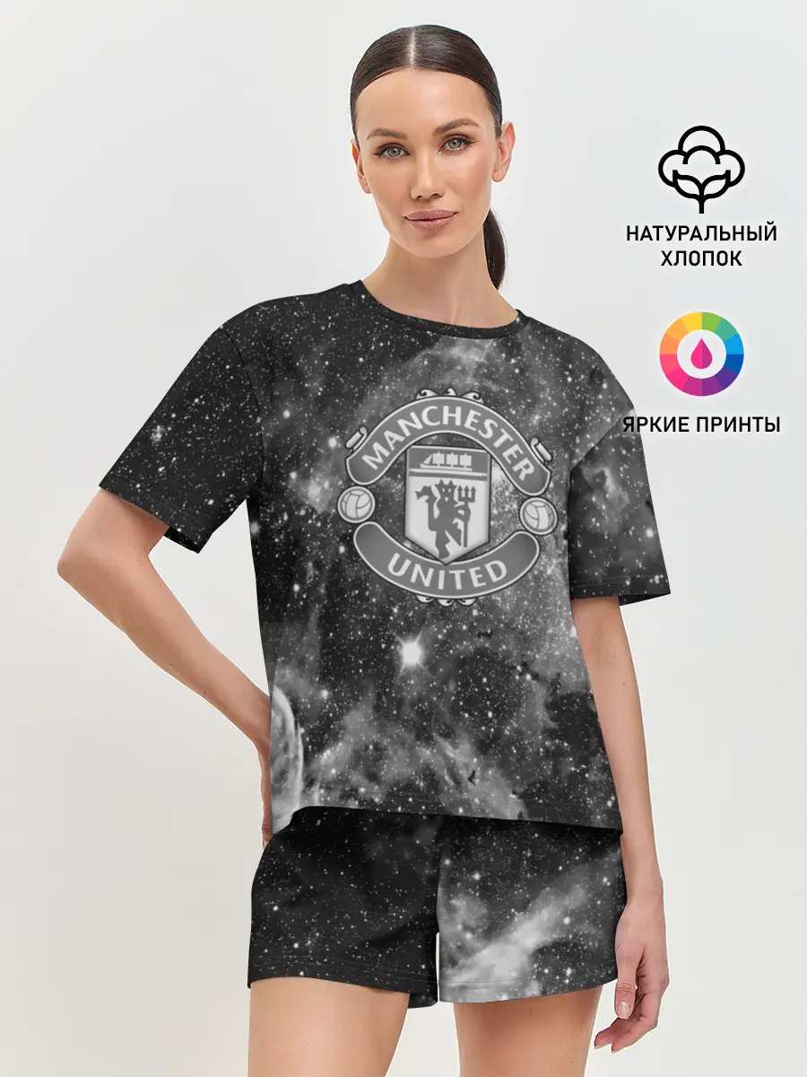 Женская пижама с шортами / Manchester United Cosmos