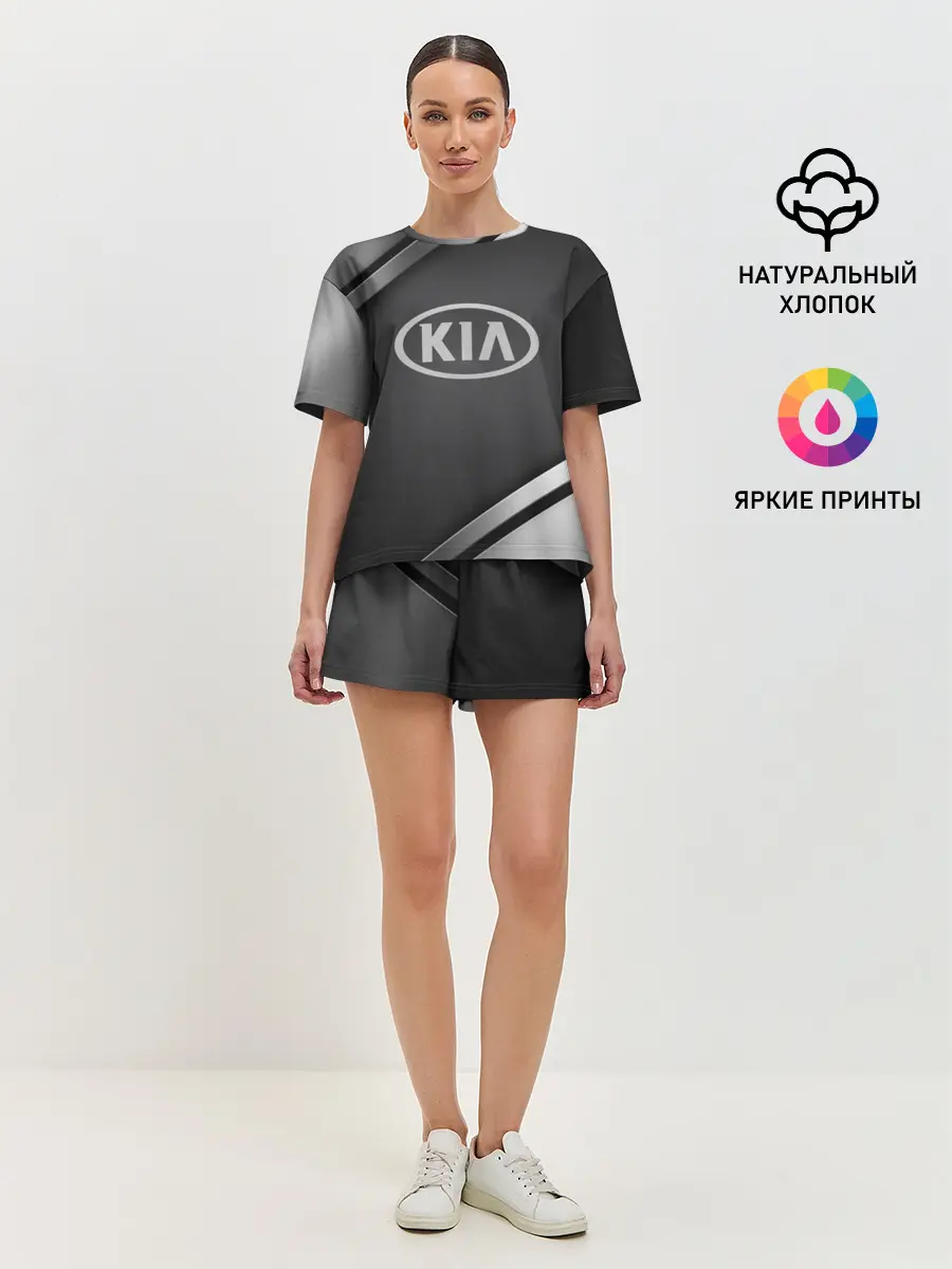 Женская пижама с шортами / KIA SPORT