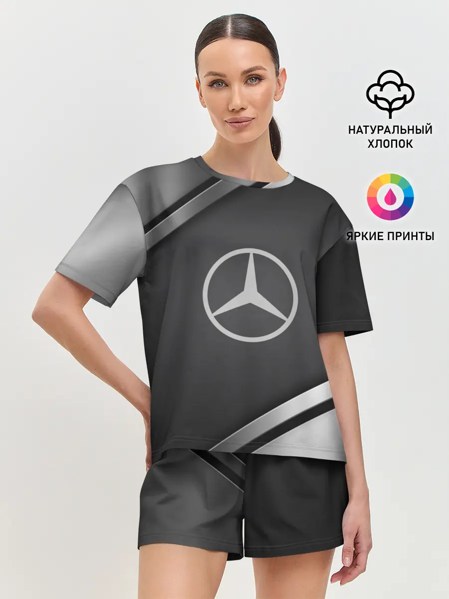 Женская пижама с шортами / MERCEDES SPORT