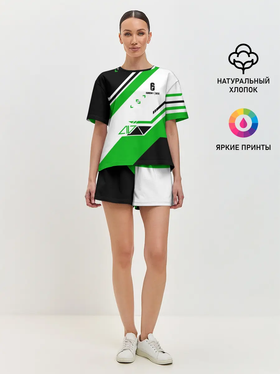 Женская пижама с шортами / RAINBOW SIX SIEGE