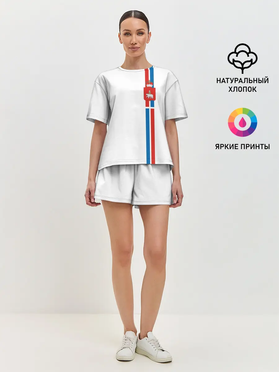 Женская пижама с шортами / Пермский край