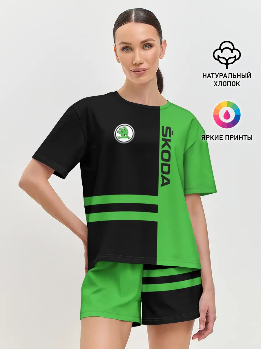 Женская пижама с шортами / Skoda