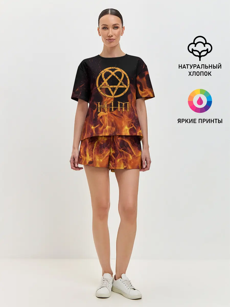 Женская пижама с шортами / HIM