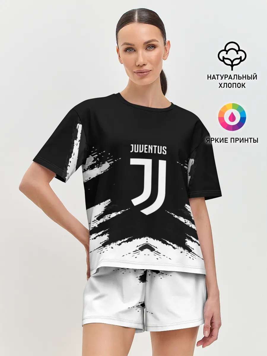Женская пижама с шортами / JUVENTUS