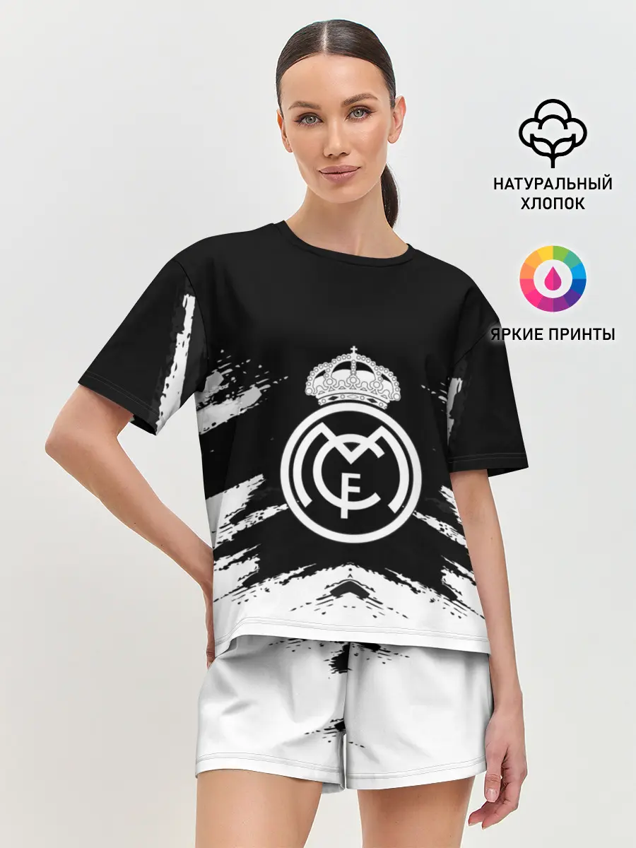 Женская пижама с шортами / REAL MADRID