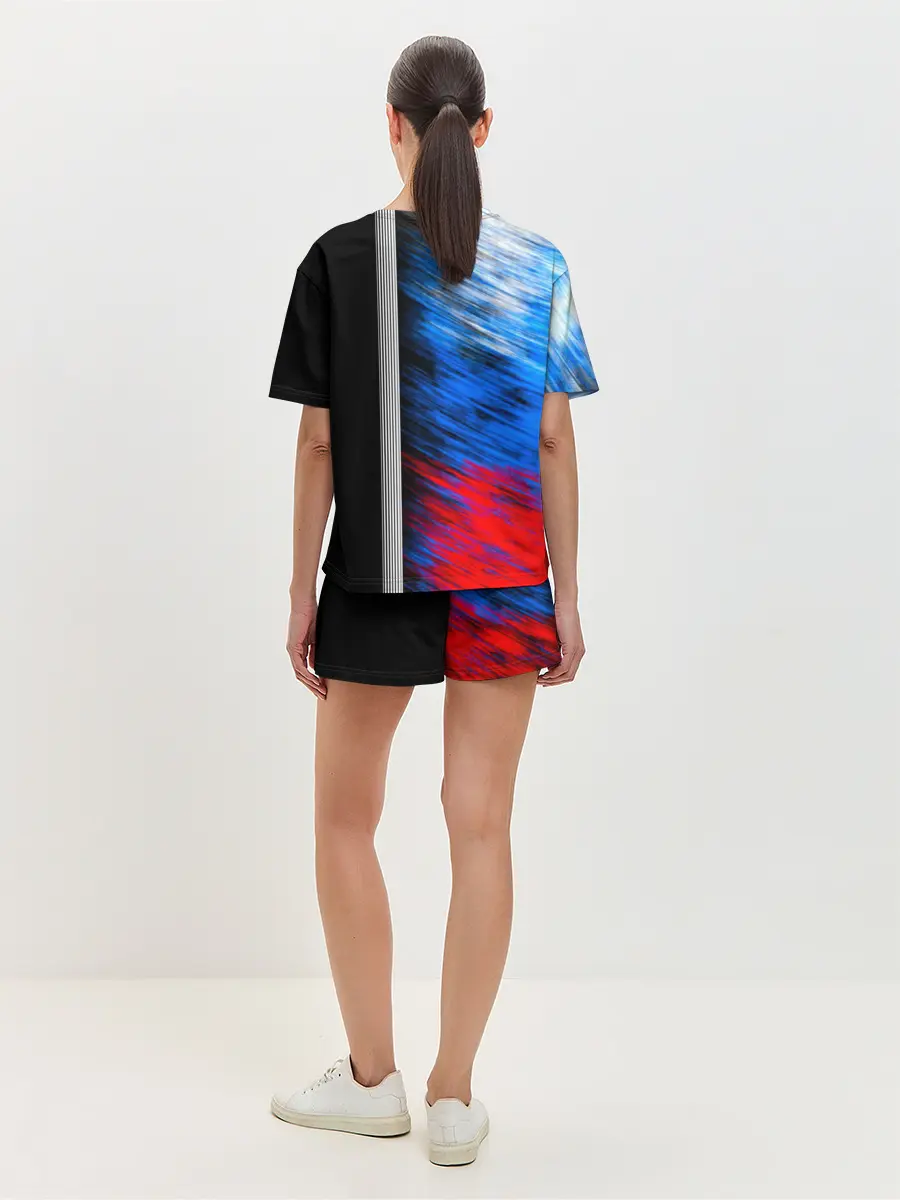 Женская пижама с шортами / Борец