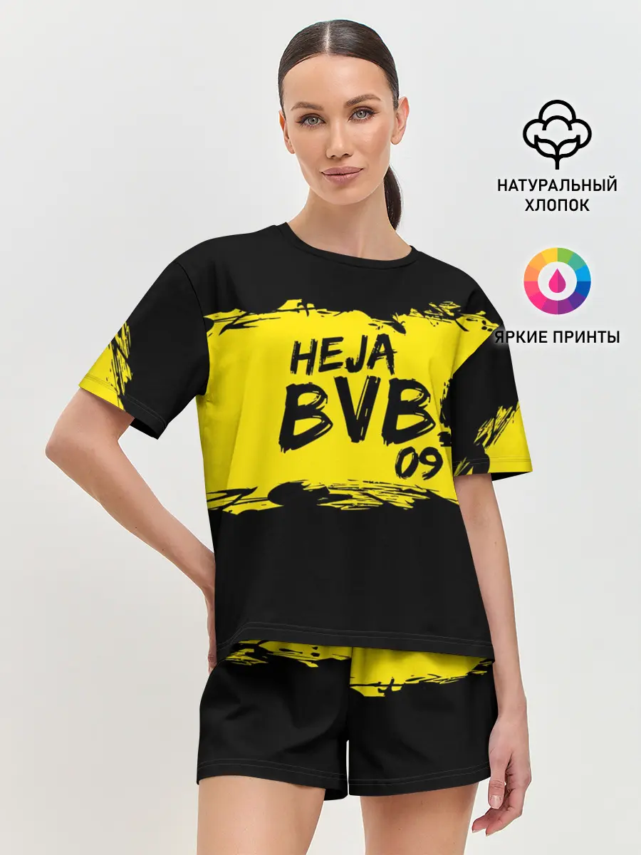 Женская пижама с шортами / Borussia Dortmund FC