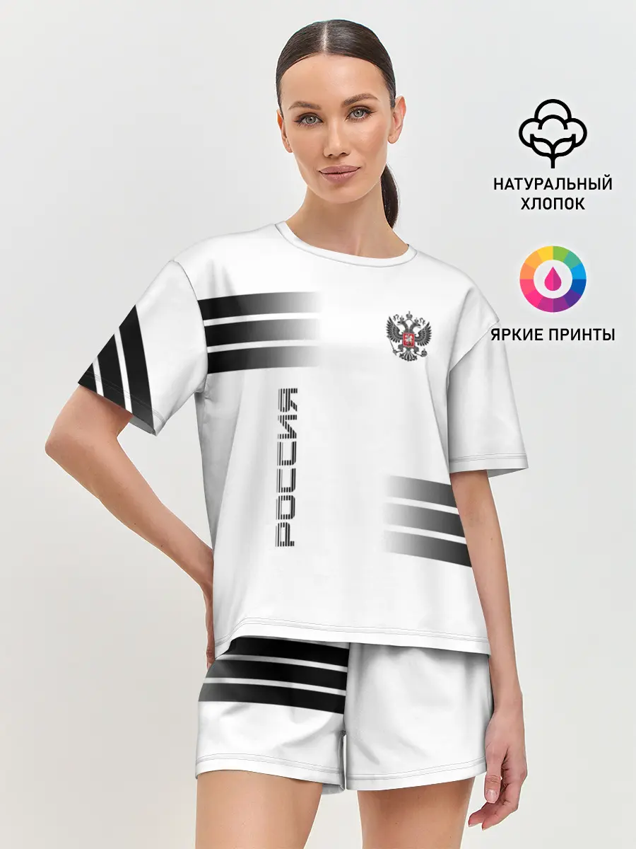 Женская пижама с шортами / Россия