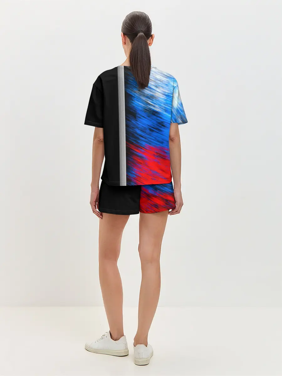 Женская пижама с шортами / Хоккей