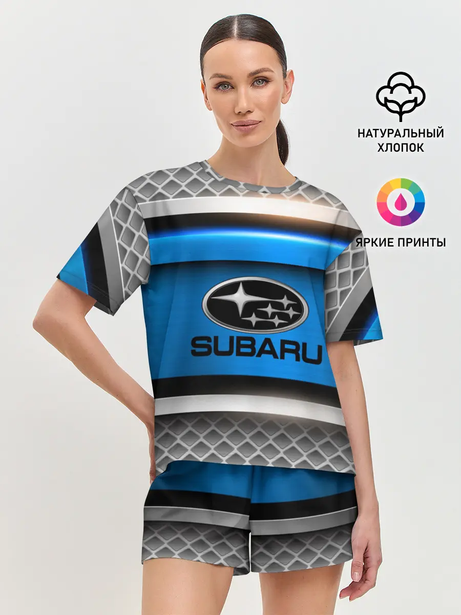 Женская пижама с шортами / SUBARU SPORT