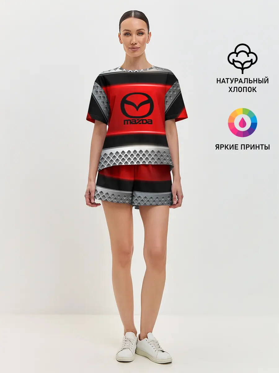 Женская пижама с шортами / MAZDA