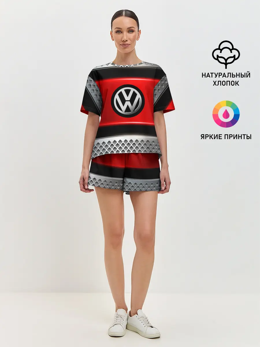 Женская пижама с шортами / VOLKSWAGEN