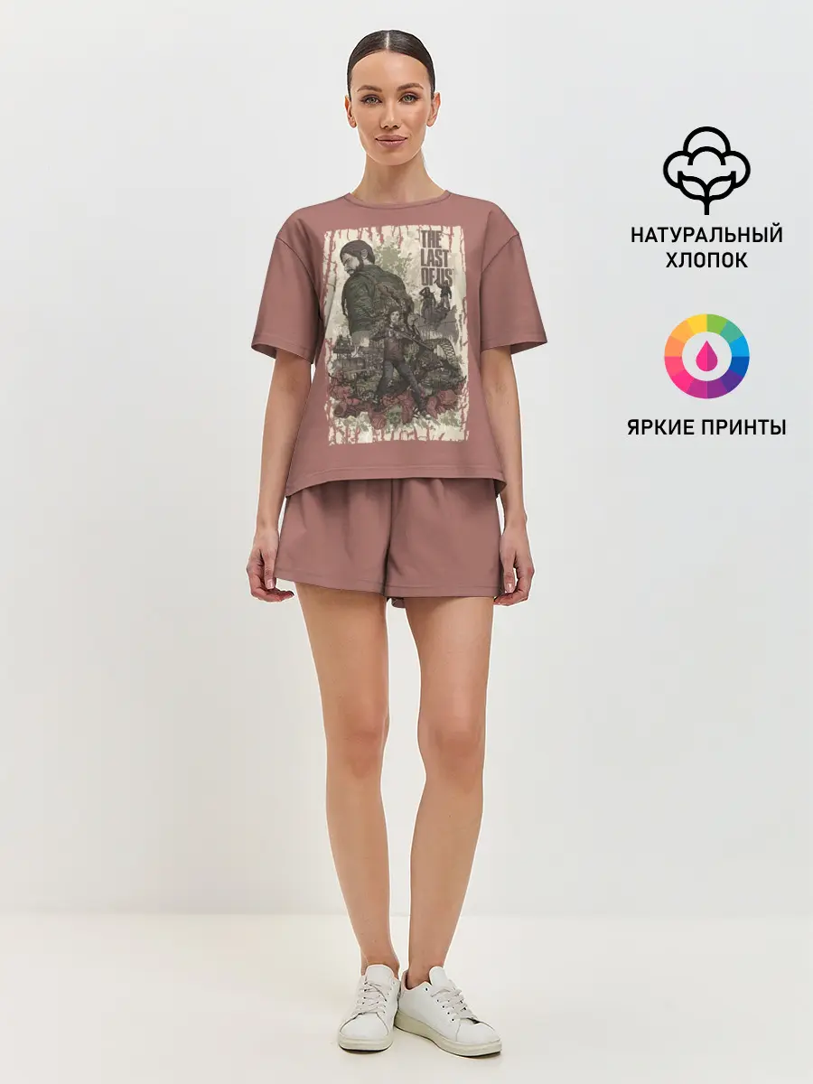 Женская пижама с шортами / The Last of Us_3