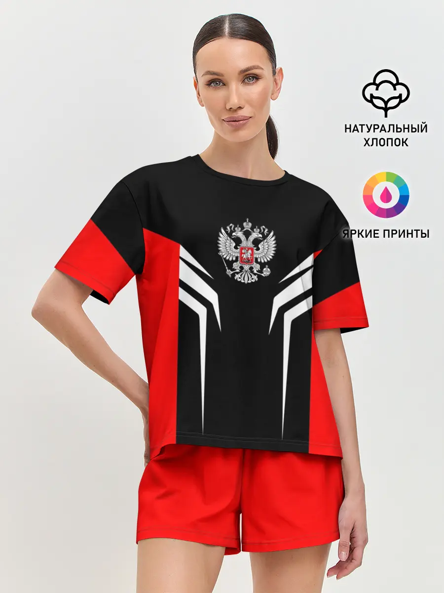 Женская пижама с шортами / Россия