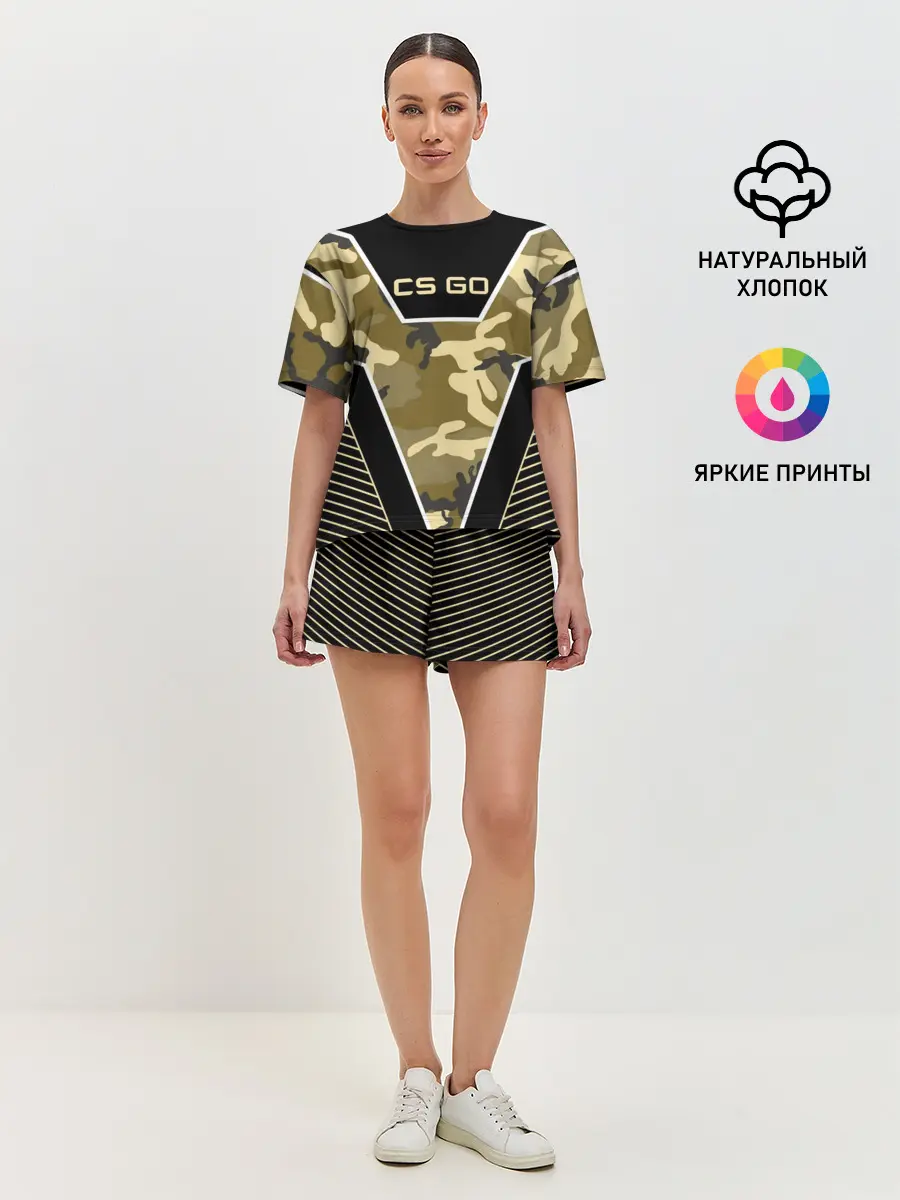 Женская пижама с шортами / CS:GO