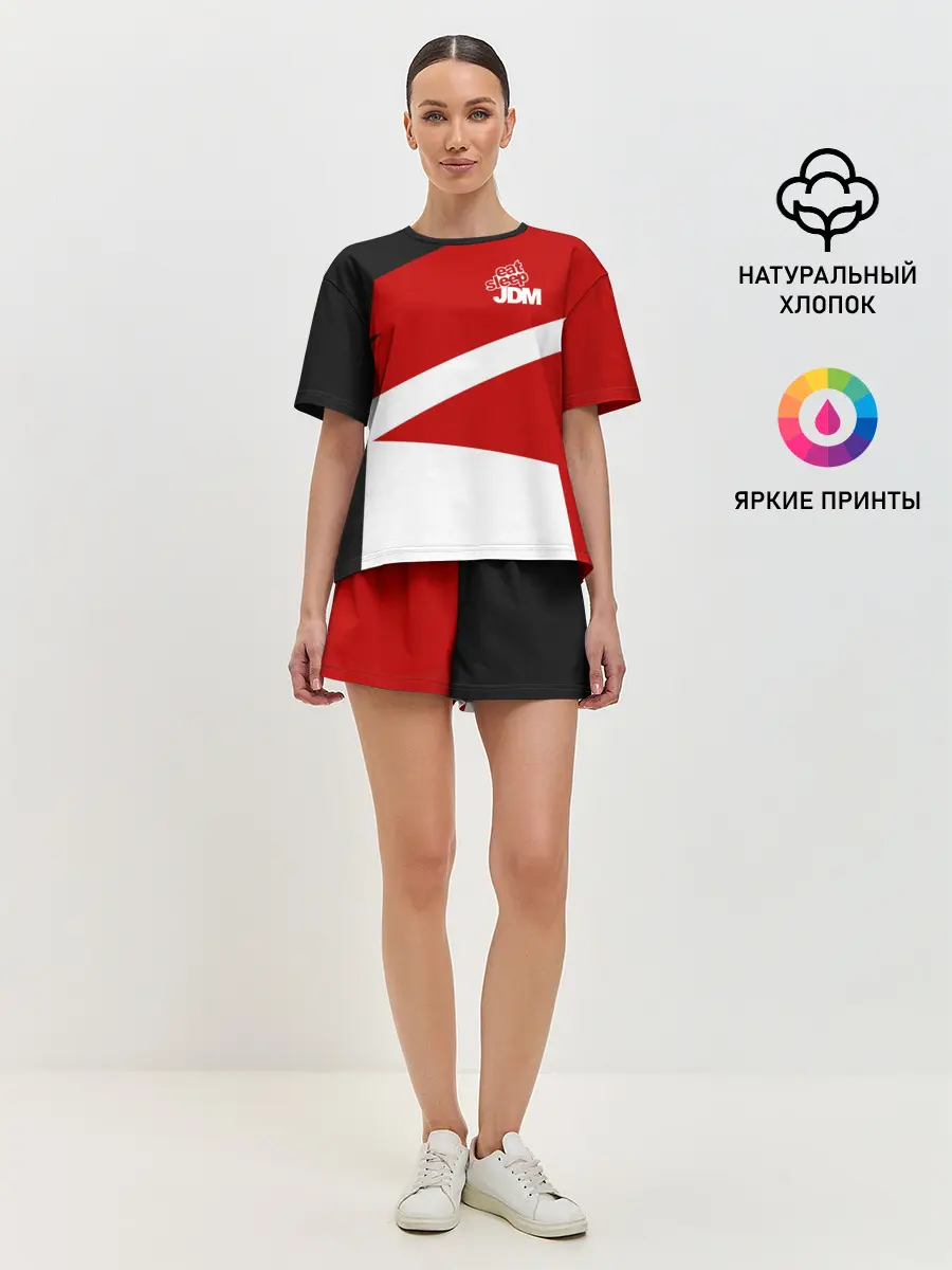 Женская пижама с шортами / JDM SPORT