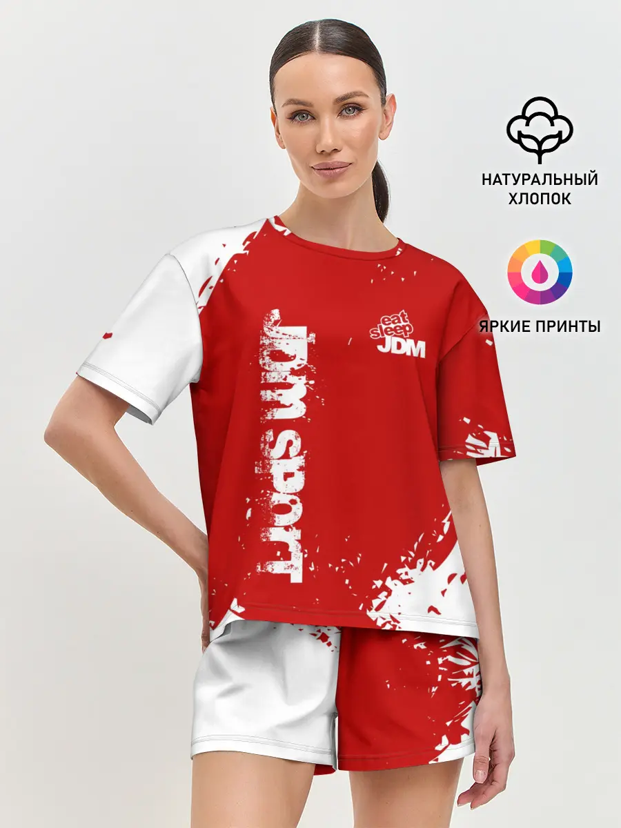 Женская пижама с шортами / JDM SPORT