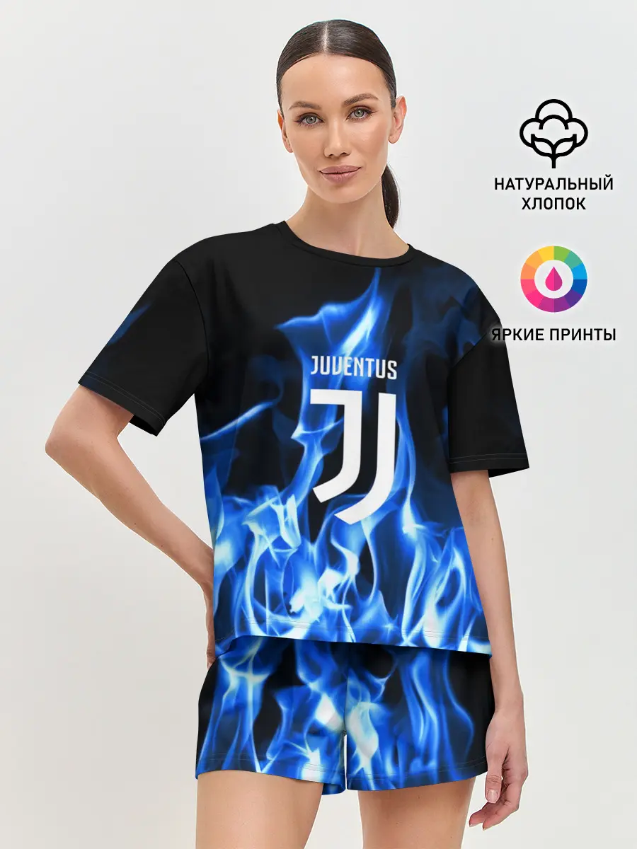 Женская пижама с шортами / JUVENTUS