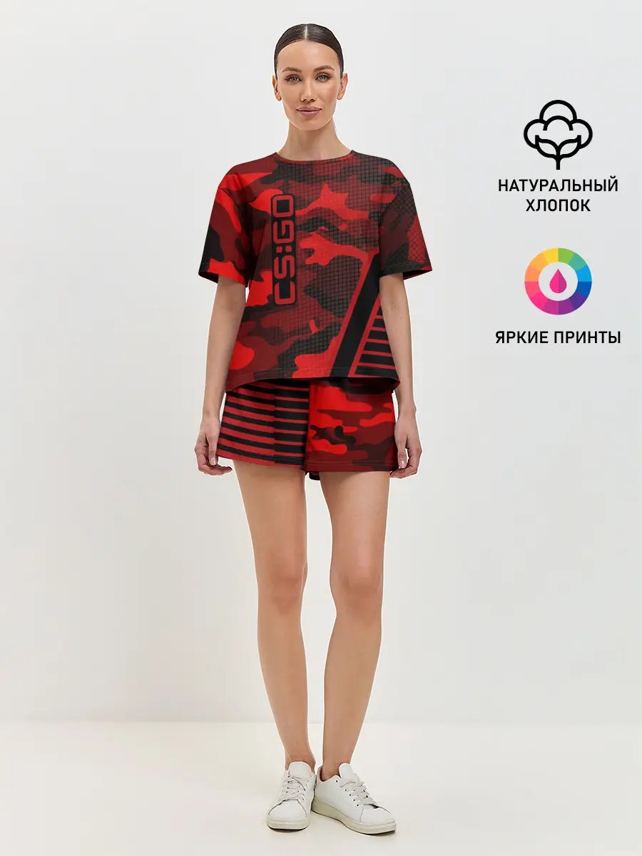 Женская пижама с шортами / CS:GO
