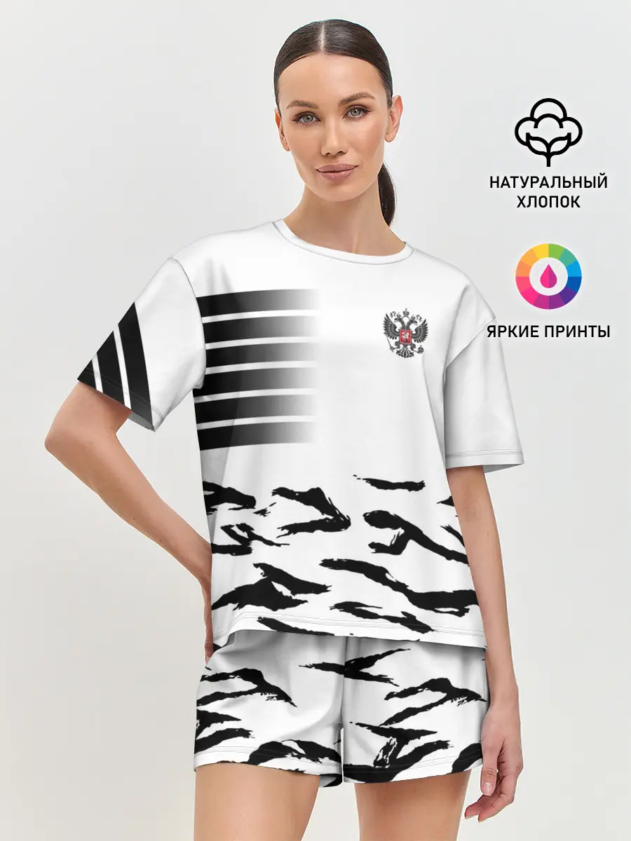 Женская пижама с шортами / Россия