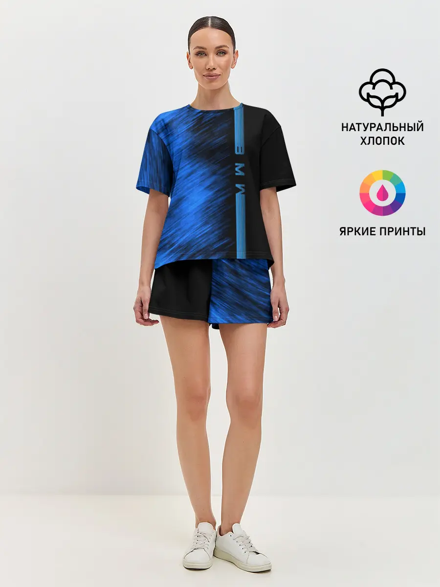 Женская пижама с шортами / BMW