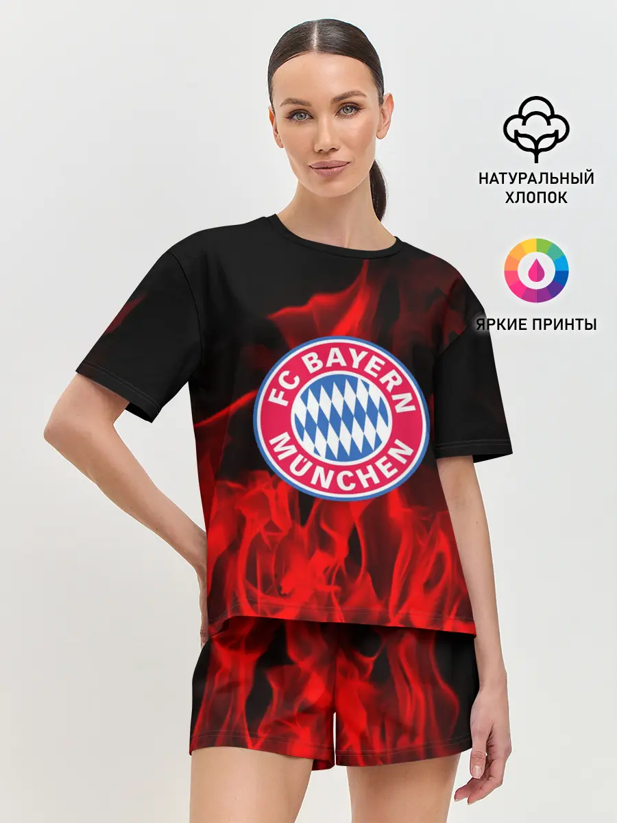 Женская пижама с шортами / BAYERN MUNCHEN