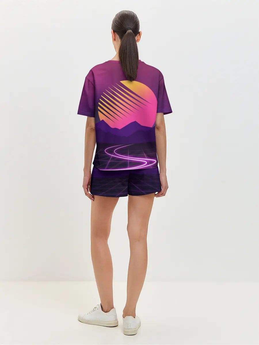 Женская пижама с шортами / Digital Art