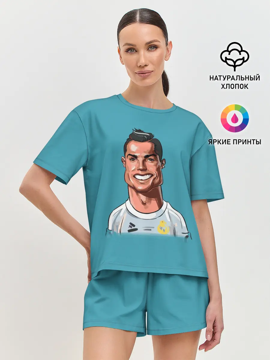 Женская пижама с шортами / КариРоналдо