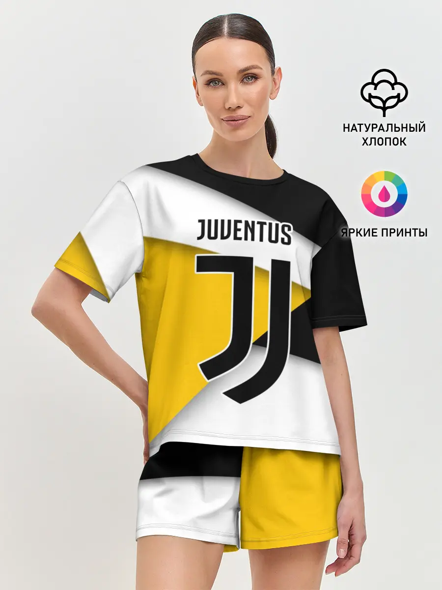 Женская пижама с шортами / Ювентус формы