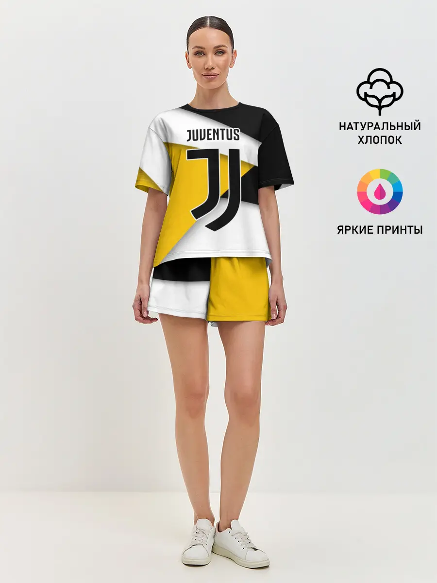Женская пижама с шортами / Ювентус формы