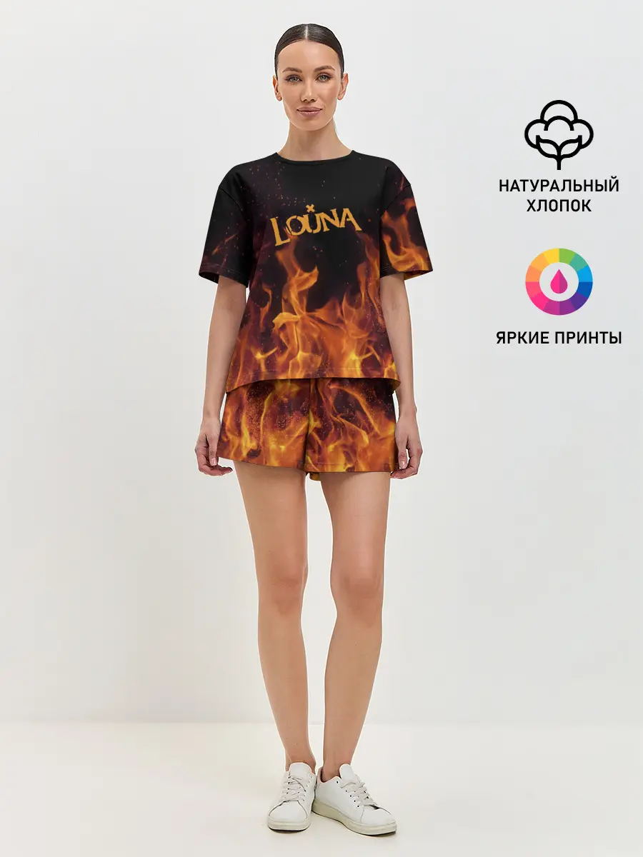 Женская пижама с шортами / Louna