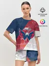 Женская пижама с шортами / вашингтон кэпиталз