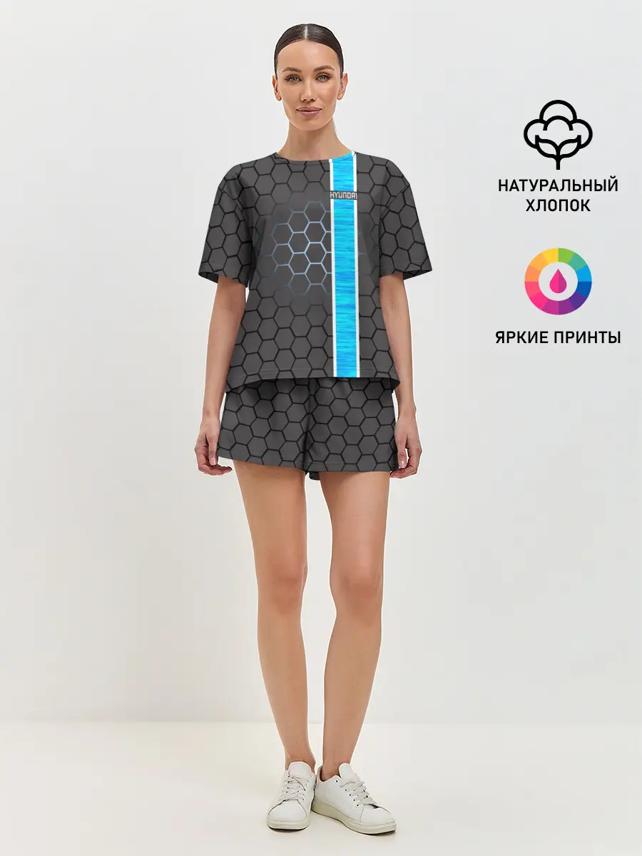 Женская пижама с шортами / Hyundai