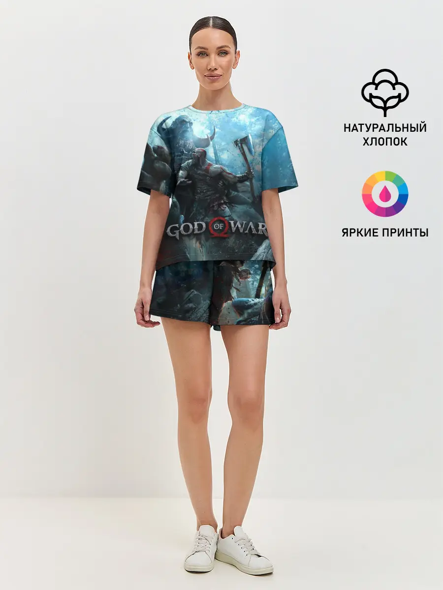Женская пижама с шортами / Kratos