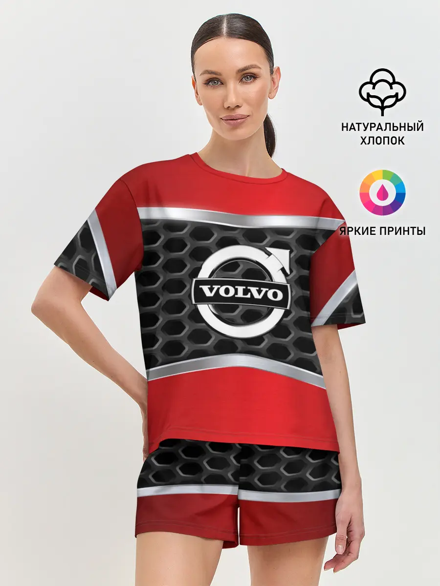Женская пижама с шортами / VOLVO