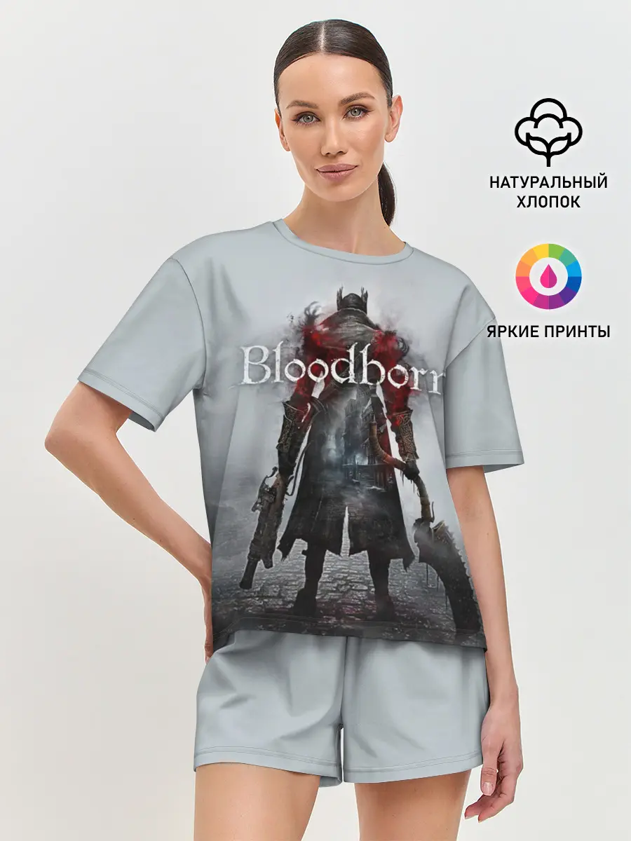 Женская пижама с шортами / Bloodborne