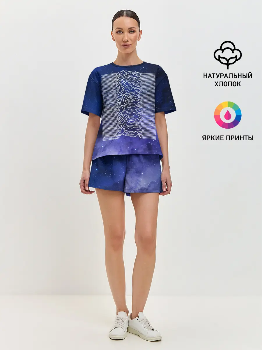 Женская пижама с шортами / Unknown Pleasures