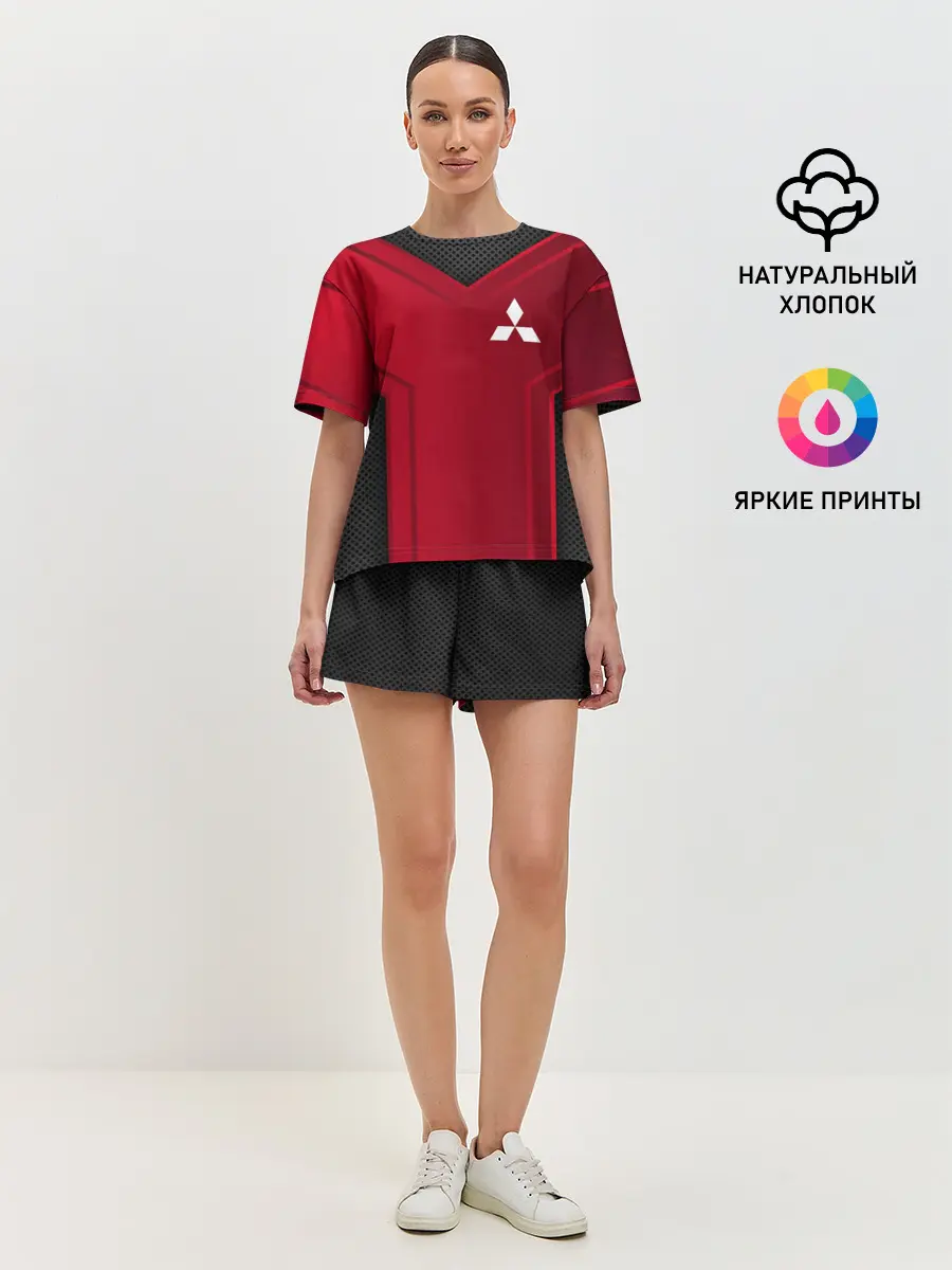 Женская пижама с шортами / mitsubishi sport