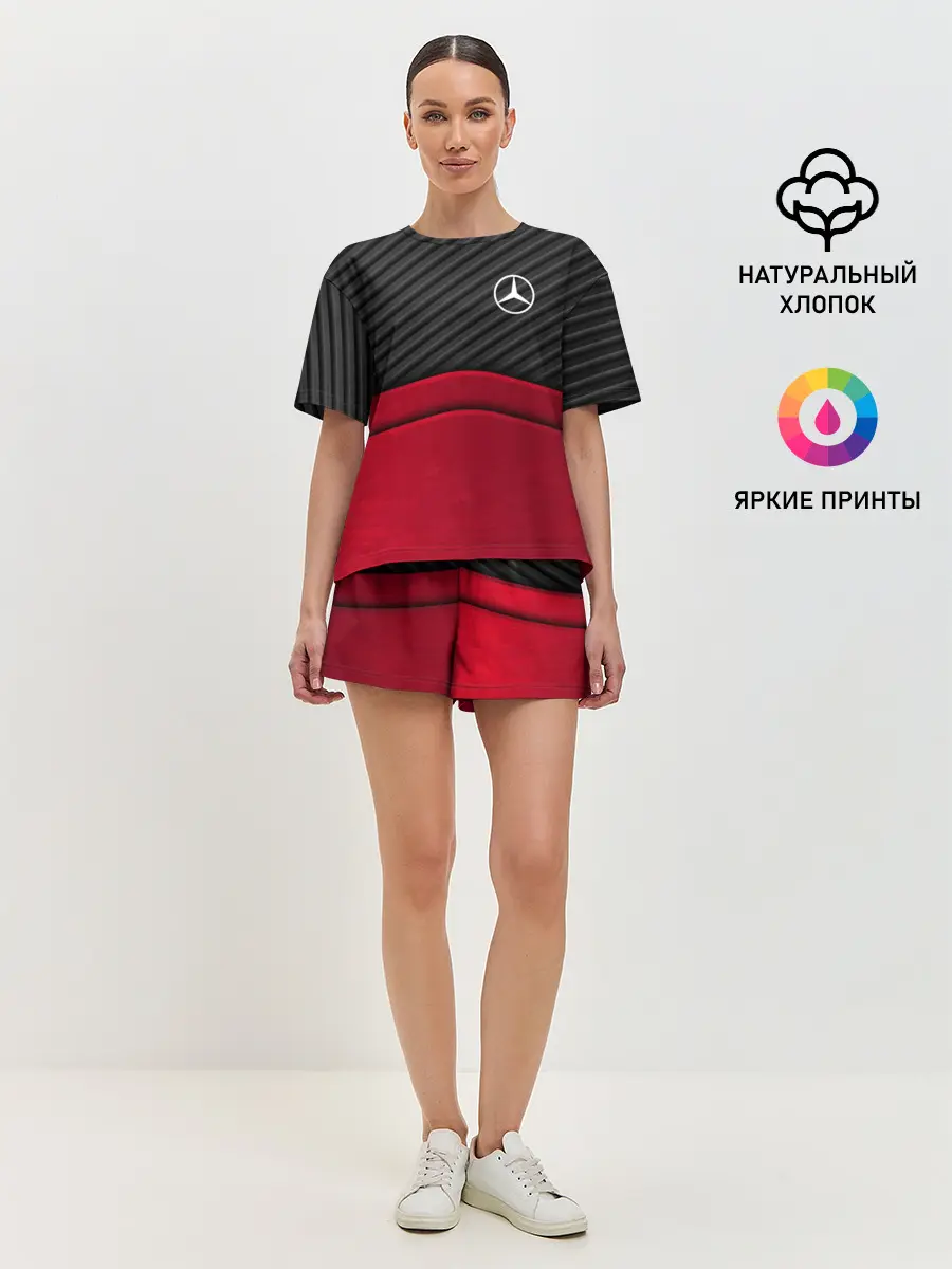 Женская пижама с шортами / MERCEDES BENZ