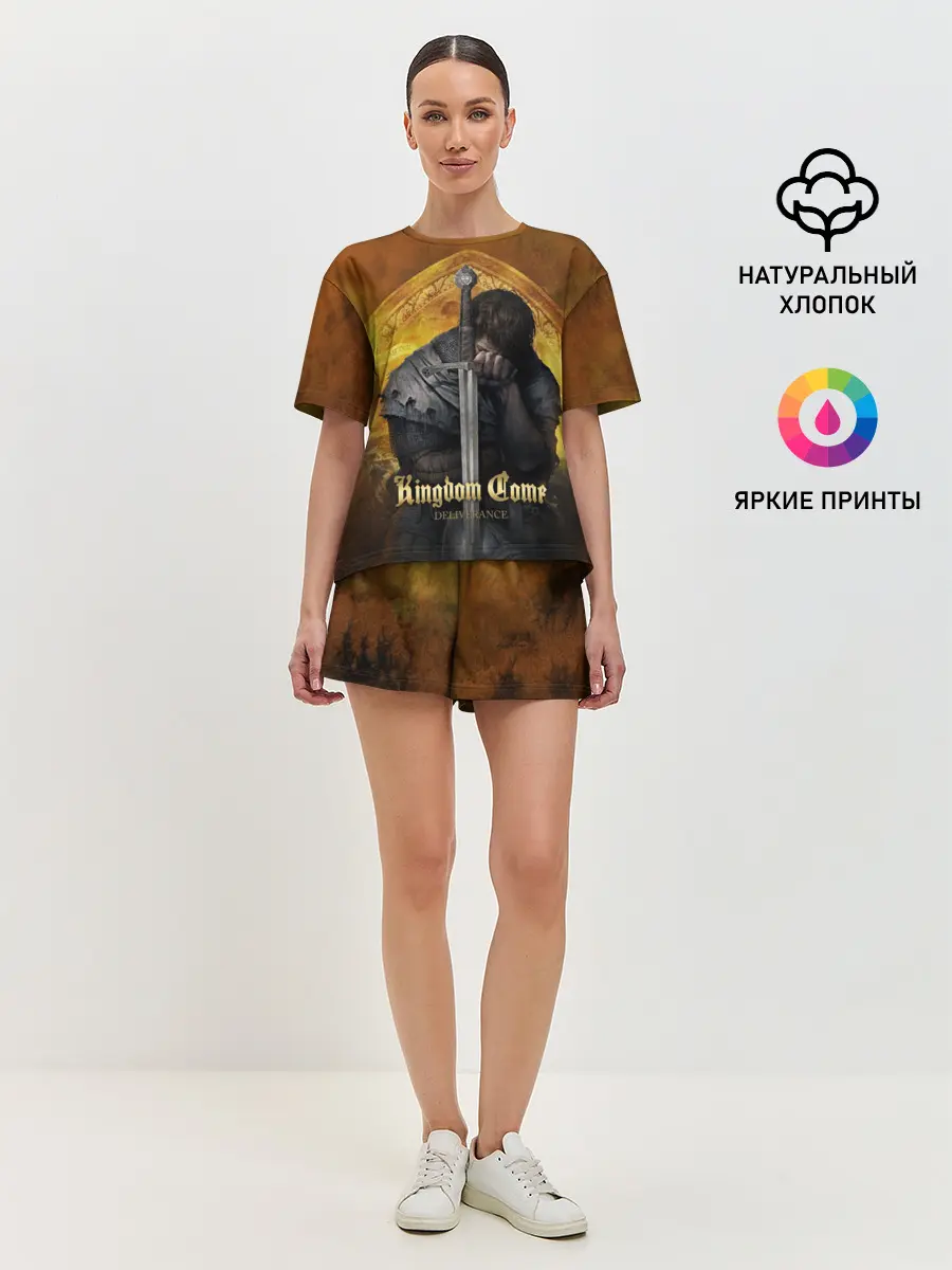 Женская пижама с шортами / Sad Henry