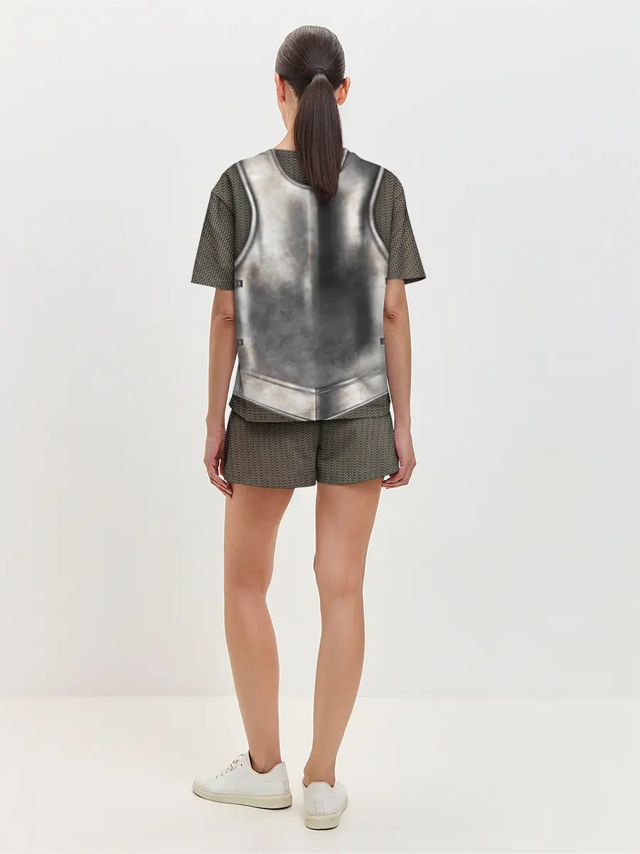 Женская пижама с шортами / Доспех рыцаря