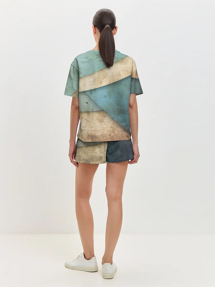 Женская пижама с шортами / Манчестер сити олд